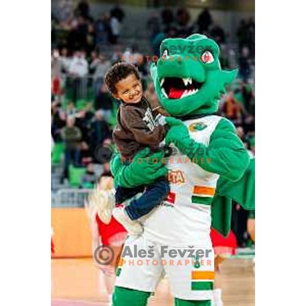 in action during BKT EuroCup 2025-2026 basketball match between Cedevita Olimpija (SLO) and Veolia Towers Hamburg (GER) in SRC Stozice, Ljubljana, Slovenia on November 19, 2025