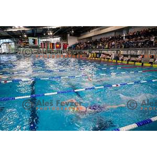 during Spela & Vesna Memorial International swimming meeting in Kranj, Slovenia on November 22, 2025