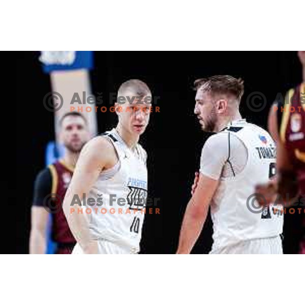 of Perspektiva Ilirija in action during AdmiralBet ABA League 2025/2026 basketball match between Perspektiva Ilirija and Bosna BH Telecom in Tivoli Hall, Ljubljana, Slovenia on November 22, 2025