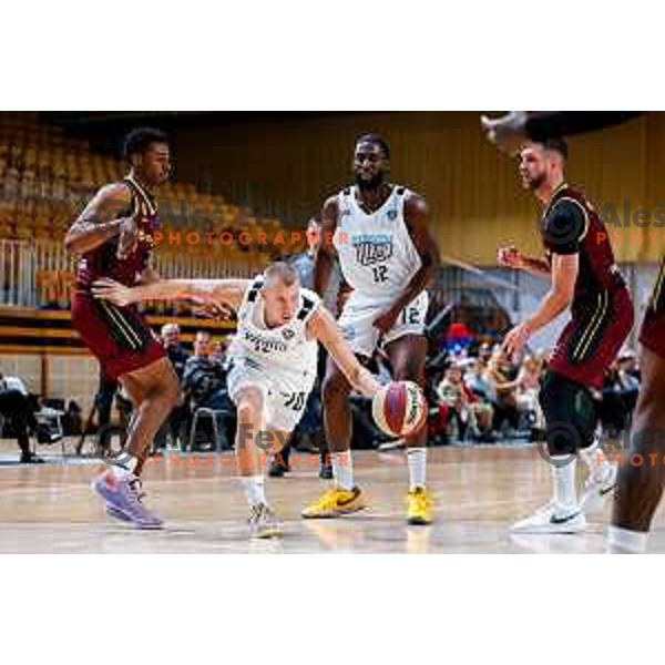 of Perspektiva Ilirija in action during AdmiralBet ABA League 2025/2026 basketball match between Perspektiva Ilirija and Bosna BH Telecom in Tivoli Hall, Ljubljana, Slovenia on November 22, 2025