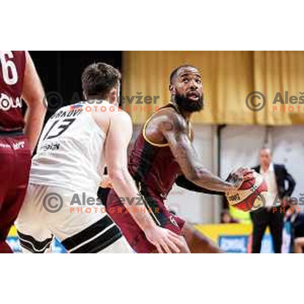 of Perspektiva Ilirija in action during AdmiralBet ABA League 2025/2026 basketball match between Perspektiva Ilirija and Bosna BH Telecom in Tivoli Hall, Ljubljana, Slovenia on November 22, 2025