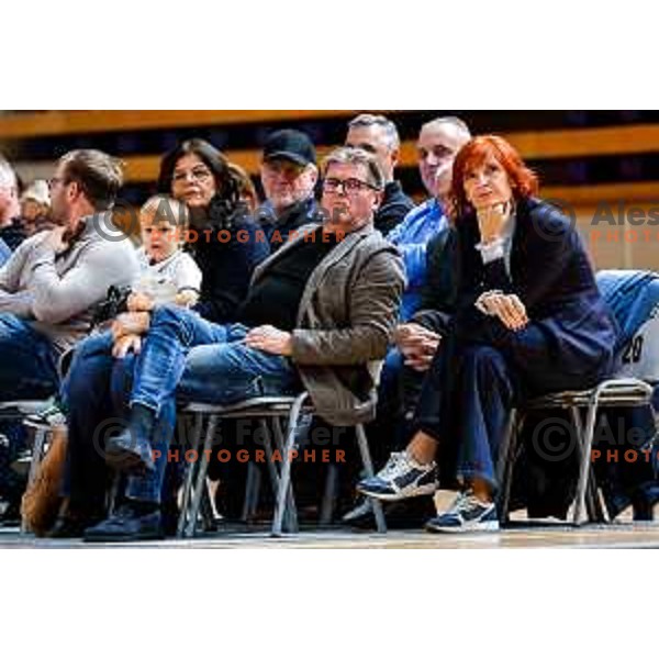 of Perspektiva Ilirija in action during AdmiralBet ABA League 2025/2026 basketball match between Perspektiva Ilirija and Bosna BH Telecom in Tivoli Hall, Ljubljana, Slovenia on November 22, 2025