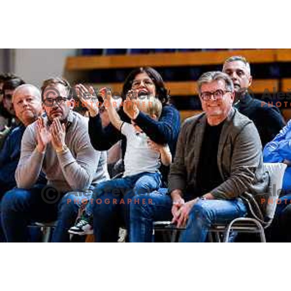 of Perspektiva Ilirija in action during AdmiralBet ABA League 2025/2026 basketball match between Perspektiva Ilirija and Bosna BH Telecom in Tivoli Hall, Ljubljana, Slovenia on November 22, 2025