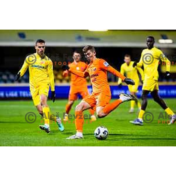 Ivica Vidovic of Celje in action during Prva liga Telemach 2025/2026 football match between Domzale and Celje in Domzale, Slovenia on November 22, 2025. Photo: Filip Barbalic