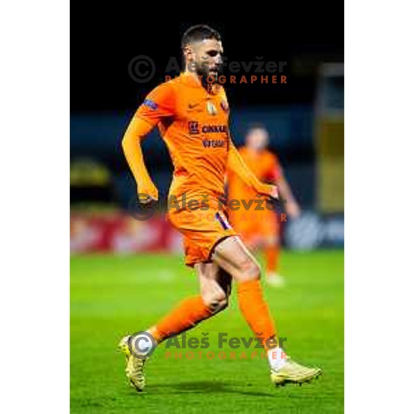 Danijel Sturm of Celje in action during Prva liga Telemach 2025/2026 football match between Domzale and Celje in Domzale, Slovenia on November 22, 2025. Photo: Filip Barbalic