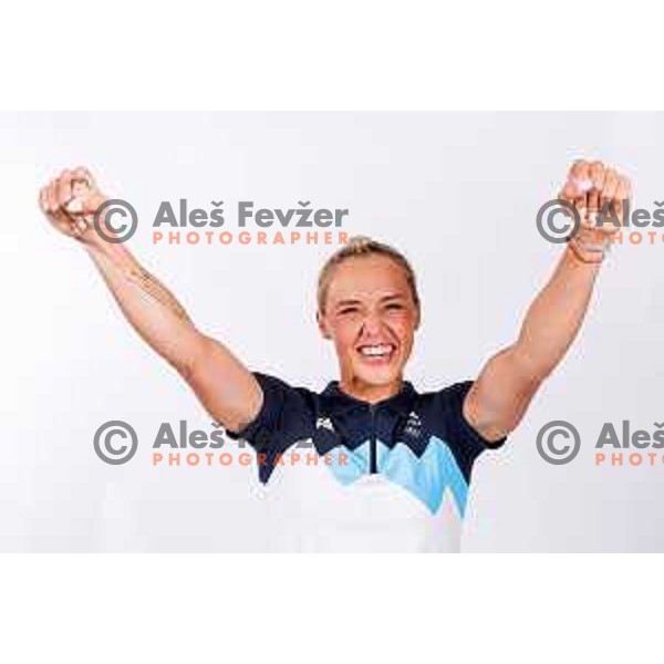 Anamarija Lampic, Slovenia Biathlon team Olympic candidate, Ljubljana, Slovenia on November 24, 2025 