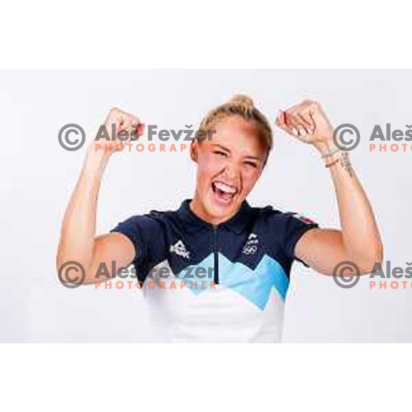 Anamarija Lampic, Slovenia Biathlon team Olympic candidate, Ljubljana, Slovenia on November 24, 2025 