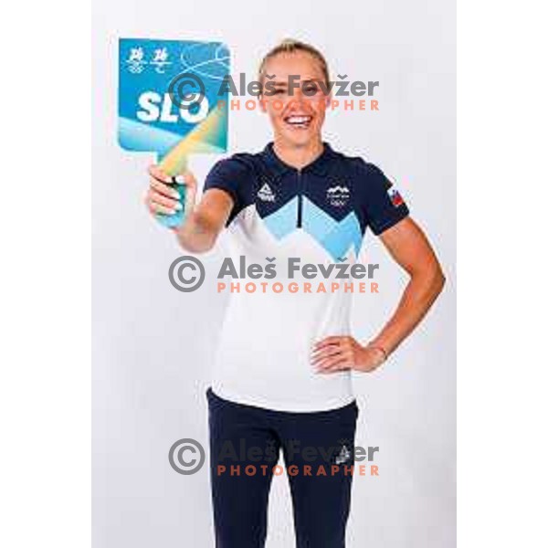 Anamarija Lampic, Slovenia Biathlon team Olympic candidate, Ljubljana, Slovenia on November 24, 2025 