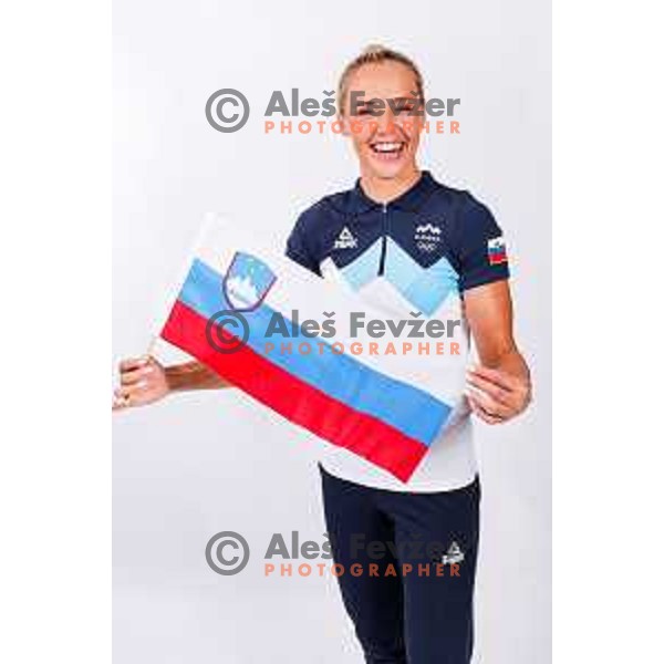 Anamarija Lampic, Slovenia Biathlon team Olympic candidate, Ljubljana, Slovenia on November 24, 2025 