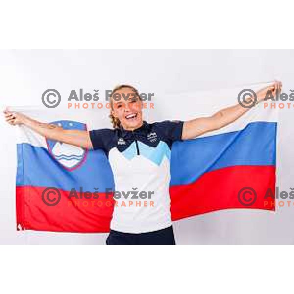Anamarija Lampic, Slovenia Biathlon team Olympic candidate, Ljubljana, Slovenia on November 24, 2025 