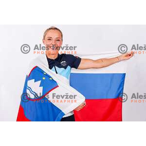Anamarija Lampic, Slovenia Biathlon team Olympic candidate, Ljubljana, Slovenia on November 24, 2025 