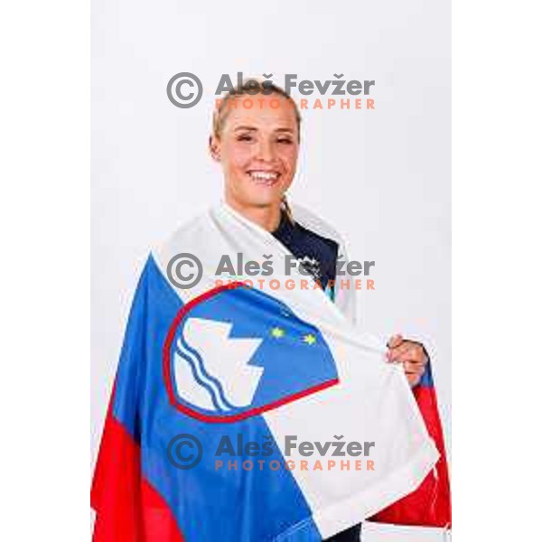 Anamarija Lampic, Slovenia Biathlon team Olympic candidate, Ljubljana, Slovenia on November 24, 2025 