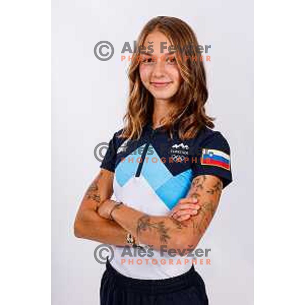 Lena Repinc, Slovenia Biathlon team Olympic candidate, Ljubljana, Slovenia on November 24, 2025 