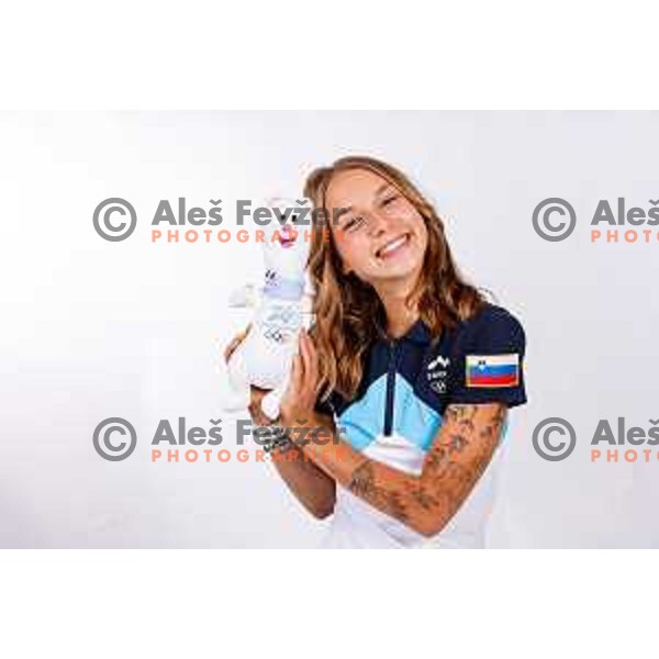 Lena Repinc, Slovenia Biathlon team Olympic candidate, Ljubljana, Slovenia on November 24, 2025 