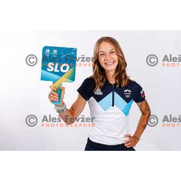 Lena Repinc, Slovenia Biathlon team Olympic candidate, Ljubljana, Slovenia on November 24, 2025 