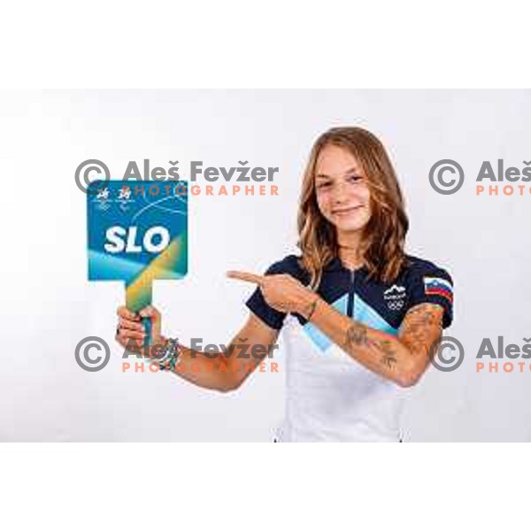 Lena Repinc, Slovenia Biathlon team Olympic candidate, Ljubljana, Slovenia on November 24, 2025 