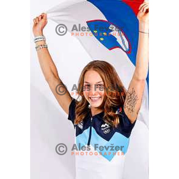 Lena Repinc, Slovenia Biathlon team Olympic candidate, Ljubljana, Slovenia on November 24, 2025 