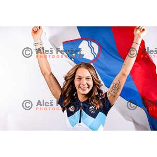Lena Repinc, Slovenia Biathlon team Olympic candidate, Ljubljana, Slovenia on November 24, 2025 