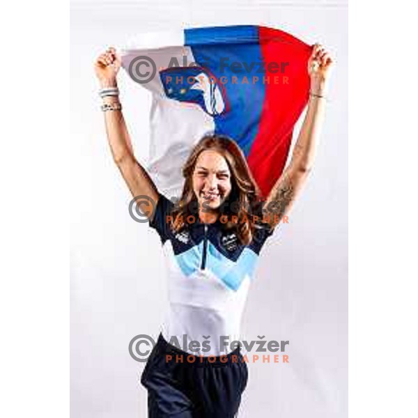 Lena Repinc, Slovenia Biathlon team Olympic candidate, Ljubljana, Slovenia on November 24, 2025 
