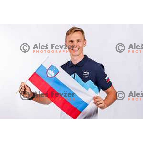 Anton Vidmar, Slovenia Biathlon team Olympic candidate, Ljubljana, Slovenia on November 24, 2025 