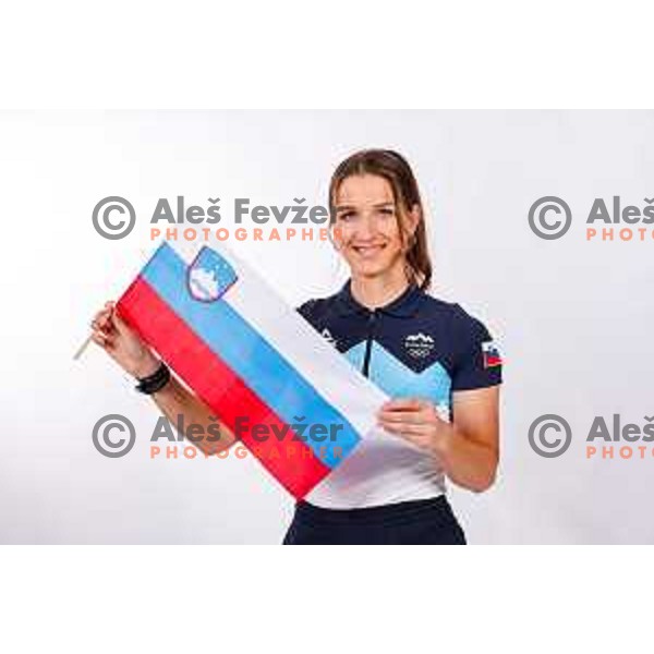 Ziva Klemencic, Slovenia Biathlon team Olympic candidate, Ljubljana, Slovenia on November 24, 2025 