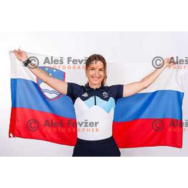 Ziva Klemencic, Slovenia Biathlon team Olympic candidate, Ljubljana, Slovenia on November 24, 2025 