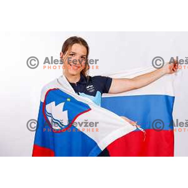 Ziva Klemencic, Slovenia Biathlon team Olympic candidate, Ljubljana, Slovenia on November 24, 2025 