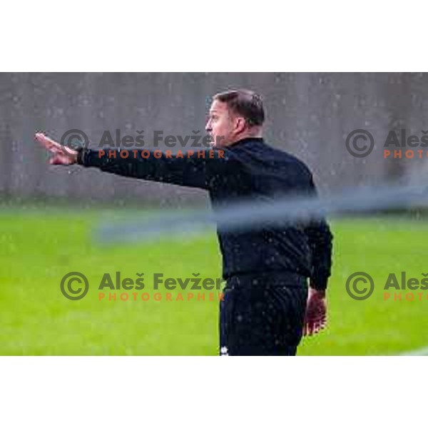 Ales Arnol during Prva liga Telemach 2025/2026 football match between Bravo Big Bang and Kalcer Radomlje in Ljubljana, Slovenia on November 24, 2025