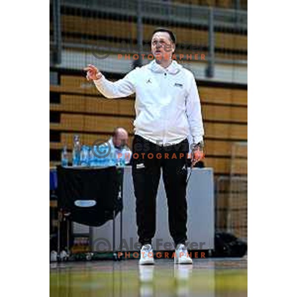 Aleksander Sekulic during Slovenia National Basketball team practice in Bonifika Hall, Koper, Slovenia on November 25, 2025