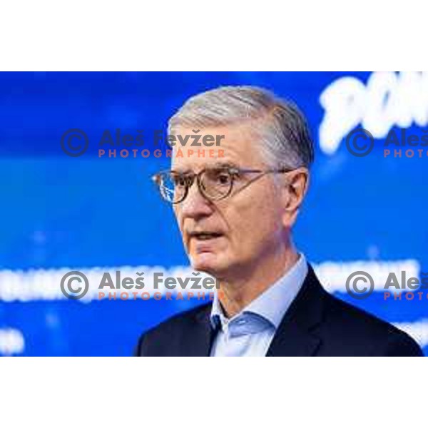 Press conference of Slovenia Olympic Committee 72 days before Milano-Cortina 2026 Winter Olympic Games in Ljubljana, Slovenia on November 26, 2025. Photo: Filip Barbalic