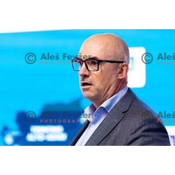 Press conference of Slovenia Olympic Committee 72 days before Milano-Cortina 2026 Winter Olympic Games in Ljubljana, Slovenia on November 26, 2025. Photo: Filip Barbalic