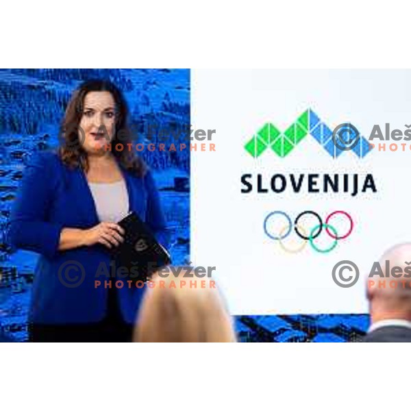 Press conference of Slovenia Olympic Committee 72 days before Milano-Cortina 2026 Winter Olympic Games in Ljubljana, Slovenia on November 26, 2025. Photo: Filip Barbalic