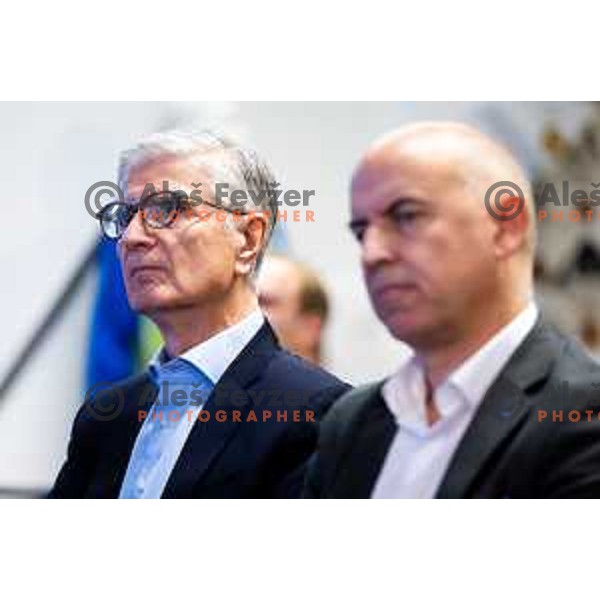 Press conference of Slovenia Olympic Committee 72 days before Milano-Cortina 2026 Winter Olympic Games in Ljubljana, Slovenia on November 26, 2025. Photo: Filip Barbalic