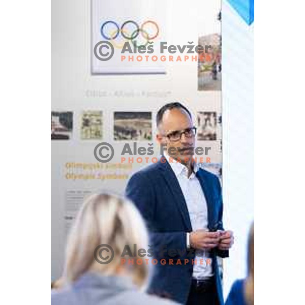 Press conference of Slovenia Olympic Committee 72 days before Milano-Cortina 2026 Winter Olympic Games in Ljubljana, Slovenia on November 26, 2025. Photo: Filip Barbalic