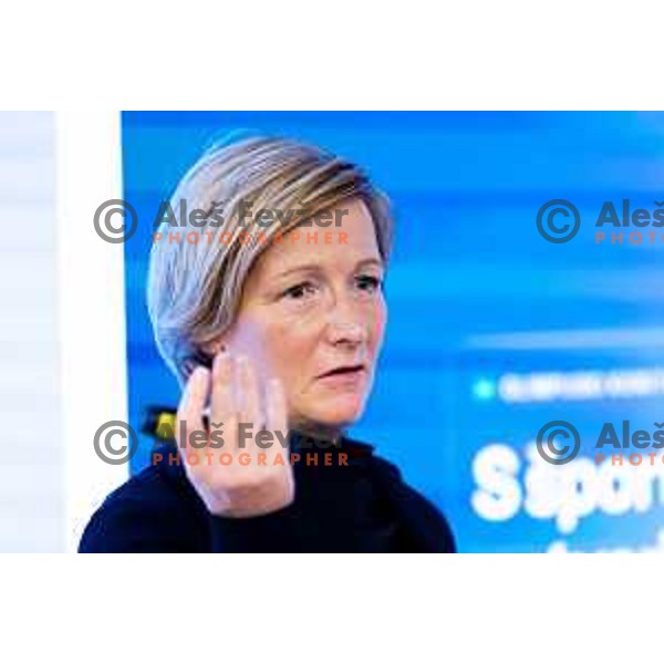 Press conference of Slovenia Olympic Committee 72 days before Milano-Cortina 2026 Winter Olympic Games in Ljubljana, Slovenia on November 26, 2025. Photo: Filip Barbalic