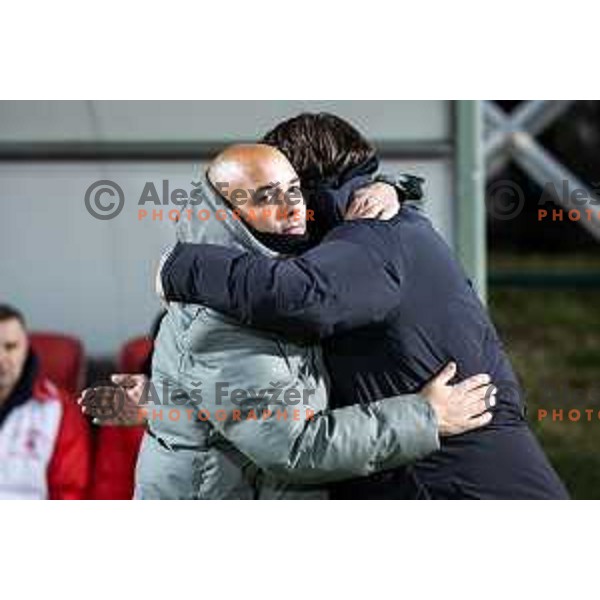 Jura Arsic, head coach of NK Aluminij during Prva liga Telemach 2025/26 football match between NK Aluminij and NK Primorje in Sportni park Kidricevo, Slovenia on November 28, 2025. Photo: Jure Banfi