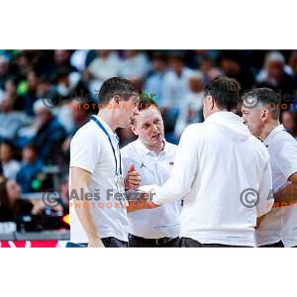 Aleksander Sekulic, head coach of Slovenia during FIBA Basketball World Cup 2027 European Qualifiers between Slovenia and Estonia in Bonifika Hall, Koper, Slovenia on November 28, 2025