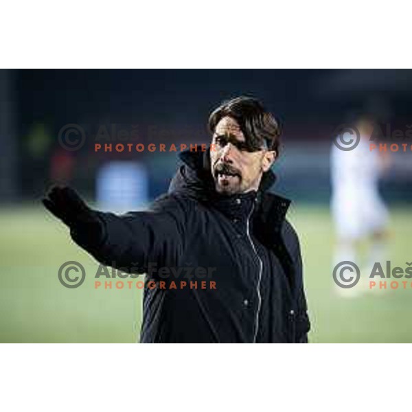 in action during Prva liga Telemach 2025/26 football match between NK Aluminij and NK Primorje in Sportni park Kidricevo, Slovenia on November 28, 2025. Photo: Jure Banfi