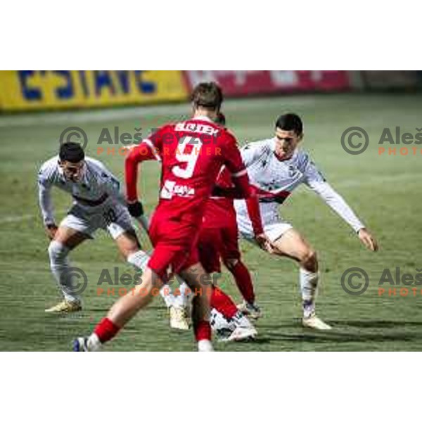Mirko Mutavcic in action during Prva liga Telemach 2025/26 football match between NK Aluminij and NK Primorje in Sportni park Kidricevo, Slovenia on November 28, 2025. Photo: Jure Banfi