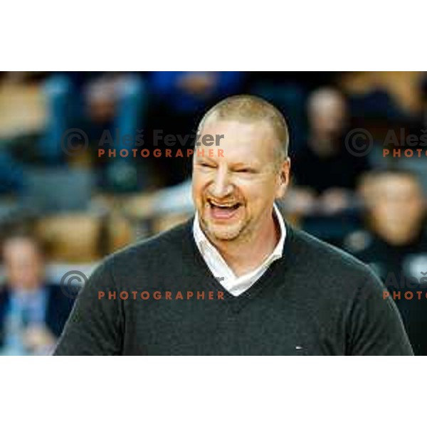 Matej Erjavec during FIBA Basketball World Cup 2027 European Qualifiers between Slovenia and Estonia in Bonifika Hall, Koper, Slovenia on November 28, 2025