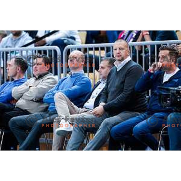 Matej Erjavec during FIBA Basketball World Cup 2027 European Qualifiers between Slovenia and Estonia in Bonifika Hall, Koper, Slovenia on November 28, 2025