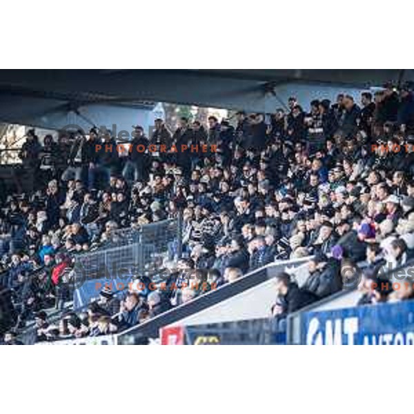 Spectators during Prva liga Telemach 2025/26 football match between NK Mura and NK Maribor in Fazanerija, Murska Sobota, Slovenia on November 29, 2025. Photo: Jure Banfi