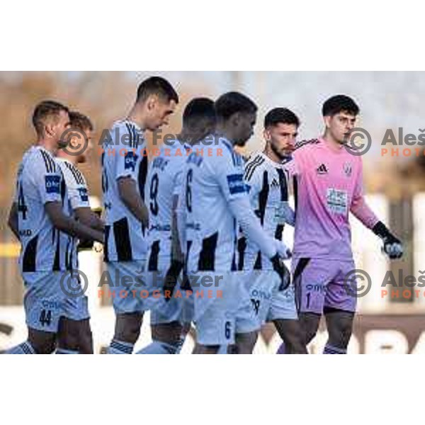 Alen Korosec, Nejc Dermastija during Prva liga Telemach 2025/26 football match between NK Mura and NK Maribor in Fazanerija, Murska Sobota, Slovenia on November 29, 2025. Photo: Jure Banfi