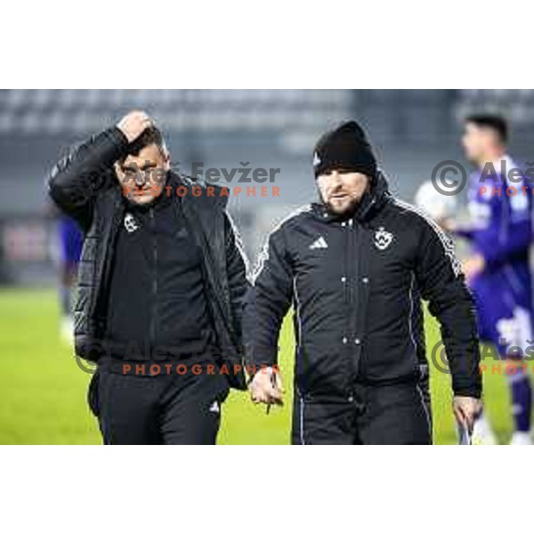 Feda Dudic, head coach of NK Maribor during Prva liga Telemach 2025/26 football match between NK Mura and NK Maribor in Fazanerija, Murska Sobota, Slovenia on November 29, 2025. Photo: Jure Banfi