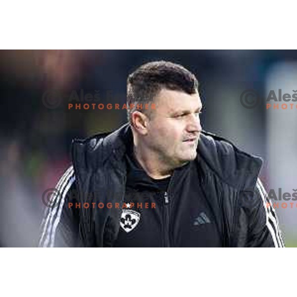 Feda Dudic, head coach of NK Maribor during Prva liga Telemach 2025/26 football match between NK Mura and NK Maribor in Fazanerija, Murska Sobota, Slovenia on November 29, 2025. Photo: Jure Banfi