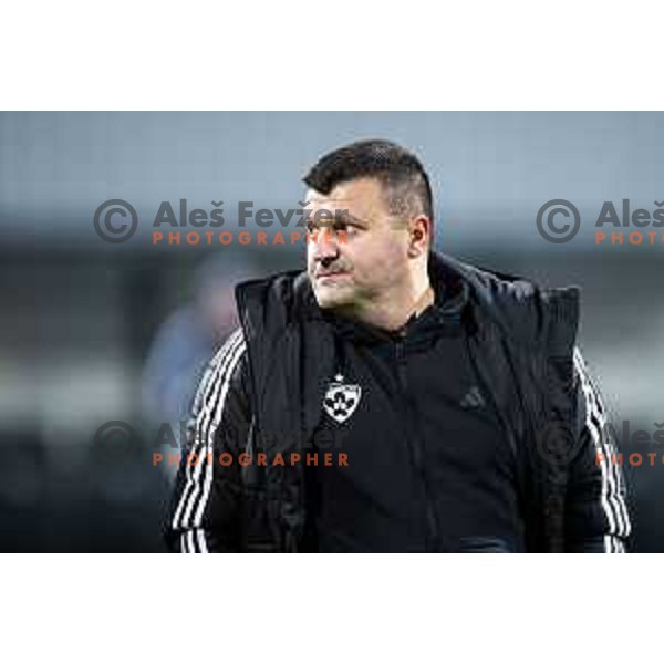 Feda Dudic, head coach of NK Maribor after winning Prva liga Telemach 2025/26 football match between NK Mura and NK Maribor in Fazanerija, Murska Sobota, Slovenia on November 29, 2025. Photo: Jure Banfi