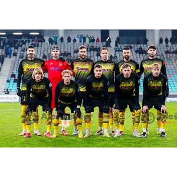 in action during Prva liga Telemach 2025/2026 football match between Olimpija and Kalcer Radomlje in SRC Stozice, Ljubljana, Slovenia on Novermber 29, 2025