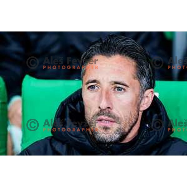 in action during Prva liga Telemach 2025/2026 football match between Olimpija and Kalcer Radomlje in SRC Stozice, Ljubljana, Slovenia on Novermber 29, 2025