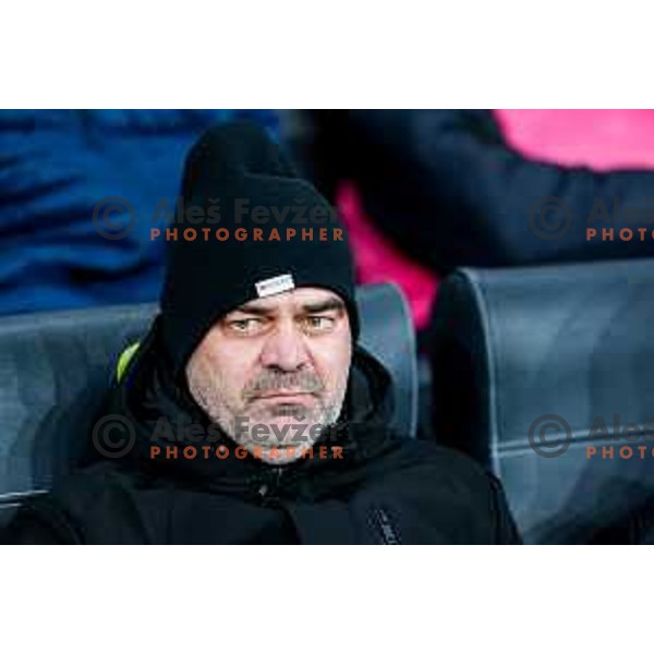 in action during Prva liga Telemach 2025/2026 football match between Olimpija and Kalcer Radomlje in SRC Stozice, Ljubljana, Slovenia on Novermber 29, 2025