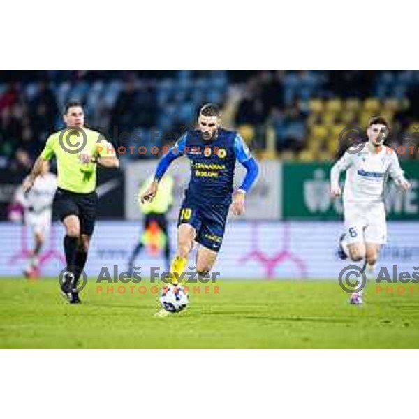 Danijel Sturm in action during Prva liga Telemach 2025/26 football match between NK Celje and NK Koper in Stadion z’dezele, Celje, Slovenia on November 30, 2025. Photo: Jure Banfi